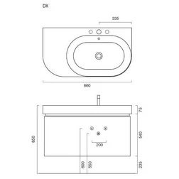 Тумба для ванной Berloni Bagno DAY BS05 ( цвет венге 405) - изображение 4