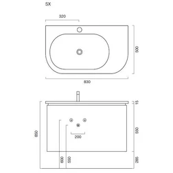 Тумба Berloni Bagno DAY BS05 - изображение 6