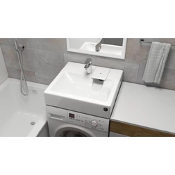 Раковина на стиральную машину Paulmark Berg PM710431 с кронштейном, крепежом и сифоном - изображение 2