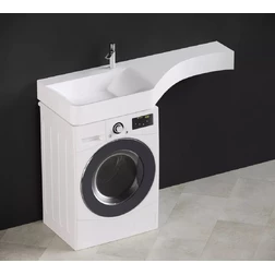 Раковина под стиральную машинку Цвет&Стиль Кулибинка 135 L - изображение 3
