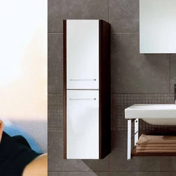 Пенал Berloni Bagno DAY CB02 (цвет венге 405, отделка шпон) - изображение 1