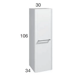 Пенал Berloni Bagno DAY CB05 (отделка шпон, цвет венге 405) - изображение 3