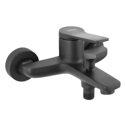 Stratos Black смеситель для ванны настенный BSC1BL - изображение 1