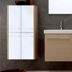 Шкаф Berloni Bagno DAY - SQUARED CB07 (отделка шпон) - изображение 1