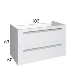 Комплект Berloni Bagno SQUARED BS11 SQ403 TDF1080D (отделка шпон, цвет венге 405) - изображение 7