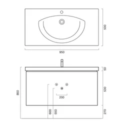 Тумба Berloni Bagno SQUARED BS10 - изображение 2
