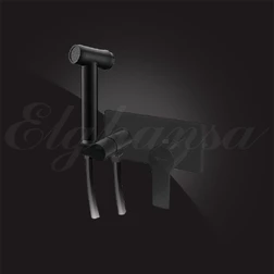 Смеситель Elghansa BERKSHIRE 15Q0943-Black (Set-84) встраиваемый однорычажный, чёрный - изображение 1