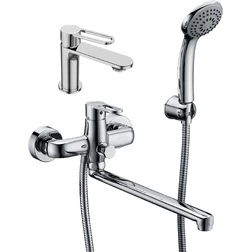 Комплект смесителей Elghansa ECOFLOW ALPHA 5352707-set для ванны, хром - изображение 1