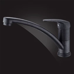 Смеситель Elghansa KITCHEN COLOR 5600377-Alumetallic для кухни однорычажный, алюметаллик - изображение 1