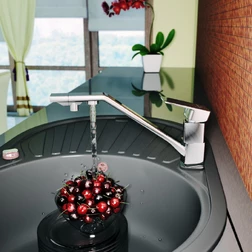 Смеситель Elghansa KITCHEN Pure Water 56A2235 для кухни (для фильтра), хром - изображение 2