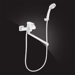 Смеситель Elghansa MONDSCHEIN WHITE 5302235-White для ванны однорычажный, белый - изображение 1