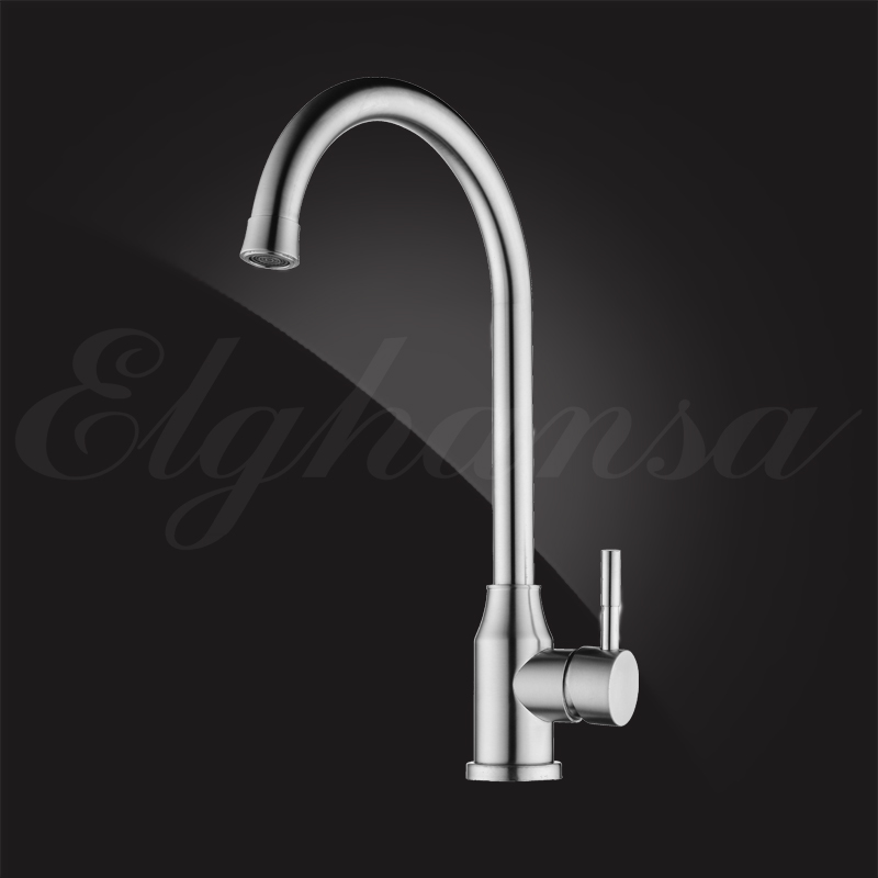 Смеситель Elghansa RETRO CHROME 5902754 для кухни двухвентильный, хром