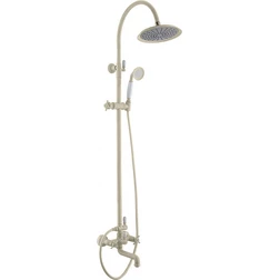 Душевая система Elghansa PRAKTIC Shower Set 2312660-2F-Champagne с верхним душем, шампань - изображение 1