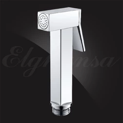 Гигиенический душ Elghansa SHOWER SPRAY BM-02-Chrome для биде с держателем, хром - изображение 1