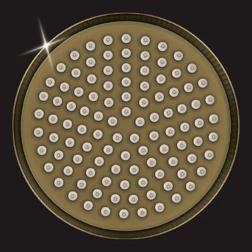 Верхний душ Elghansa SHOWER HEAD CD-260-Bronze , бронза - изображение 1