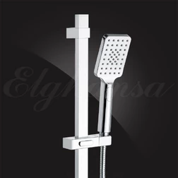Душевой гарнитур Elghansa SHOWER RAIL SB-57S 800 мм c мыльницей, хром - изображение 2