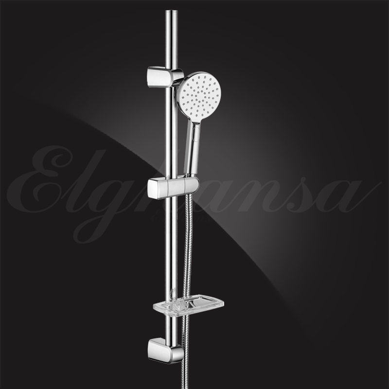 Душевой гарнитур Elghansa SHOWER RAIL SB-74S 800 мм, хром