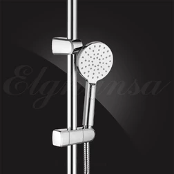Душевой гарнитур Elghansa SHOWER RAIL SB-78S 800 мм c мыльницей, хром - изображение 2