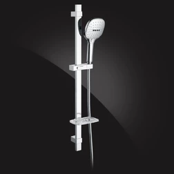 Душевой гарнитур Elghansa SHOWER RAIL SB-55S 800 мм c мыльницей, хром - изображение 1