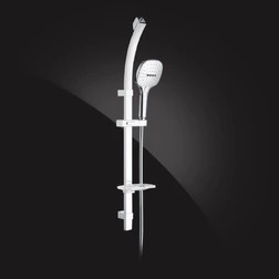 Душевой гарнитур и верхний душ Elghansa SHOWER RAIL SB-45S 800 мм, хром - изображение 1