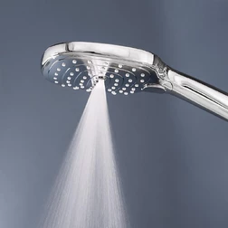 Душевой гарнитур и верхний душ Elghansa SHOWER RAIL SB-45S 800 мм, хром - изображение 2