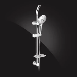 Душевой гарнитур и верхний душ Elghansa SHOWER RAIL SB-84S 800 мм, хром - изображение 1
