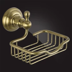 Мыльница для ванной Elghansa PRAKTIC Bronze Accessories PRK-455-Bronze металлическая, бронза - изображение 1