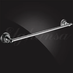 Держатель полотенца одинарный 60 см Elghansa PRAKTIC Chrome Accessories PRK-216 , хром - изображение 1
