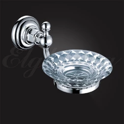 Мыльница металлическая Elghansa PRAKTIC Chrome Accessories PRK-452 , хром - изображение 1