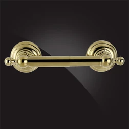 Держатель туалетной бумаги Elghansa PRAKTIC Gold Accessories PRK-350-Gold с пружиной, золото - изображение 2