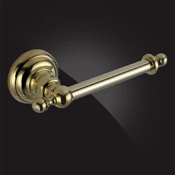 Держатель туалетной бумаги Elghansa PRAKTIC Gold Accessories PRK-320-Gold без крышки, золото - изображение 1