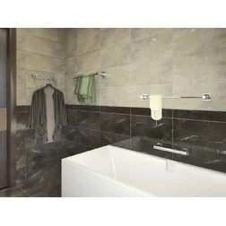 Держатель полотенца двойной 50 см Elghansa SHERWOOD SWD-225 , хром - изображение 2