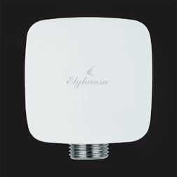 Подключение для душевого шланга Elghansa UNIT WS-7M-White подключение для душевого шланга 1/2, белый - изображение 2