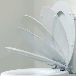 Сидение и крышкa Hatria SCULTURE YORE01 с микрoлифтoм - изображение 1