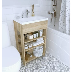 Тумба с раковиной Дуб Sonoma Loft 50х35 см - изображение 2