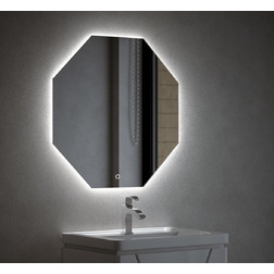 Зеркало Corozo Каре 700 см Led грани, сенсор - изображение 1