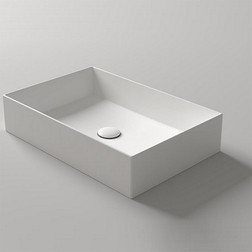 Накладная раковина Simas Agile AG60 bi matt, цвет белый матовый - изображение 3