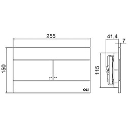 Комплект с инсталляцией Ceramica Nova PLAY CN3001-1002W-1000, белая кнопка Flat - изображение 7