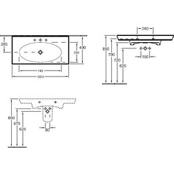 Тумба Villeroy&Boch La Belle A58400DJ - изображение 6
