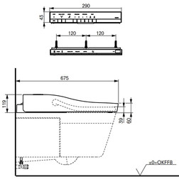 ToTo Neorest - Крышка биде Series TCF994RWG#NW1 - изображение 6