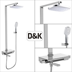 Душевая стойка D&K Bayern.Potsdam DA2183716G15 - изображение 2