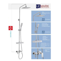 Душевая система Lemark Tropic LM7002C хром - изображение 10