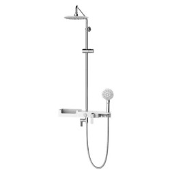 Душевая система Lemark Tropic LM7007C белый/хром - изображение 6