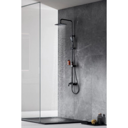 Смеситель с душем Lemark Tropic LM7002BL чёрный - изображение 1