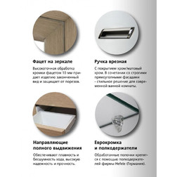 Тумба с раковиной Ирис_Эльбрус 100 Style Line - изображение 4