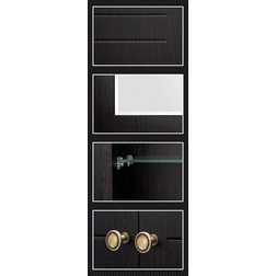 Зеркальный шкаф Style Line Кантри 65 - изображение 3