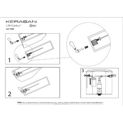 Унитаз моноблок KERASAN Retro 101301 слив в стену, цвет белый/золото - изображение 2