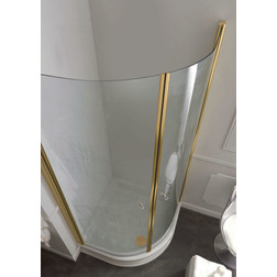 KERASAN 9151T1oro Душ.ограждение h180 см 