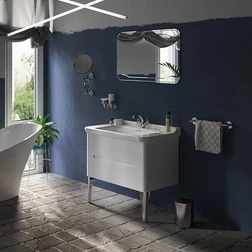 Kerasan Waldorf 740701 Зеркало без светильника 80х70см, с выключателем - изображение 1