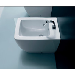 Kerasan Ego биде напольное с 1 отв. под смеситель 53см, цвет белый - изображение 1
